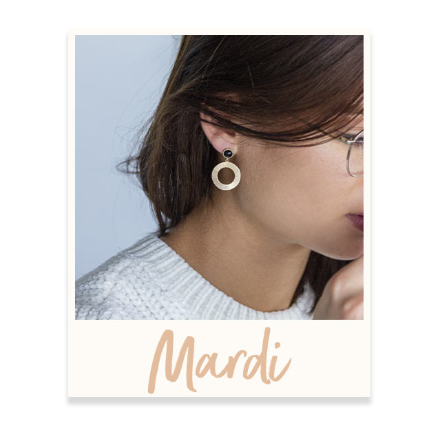 Bijoux du mardi : Des boucles d'oreilles